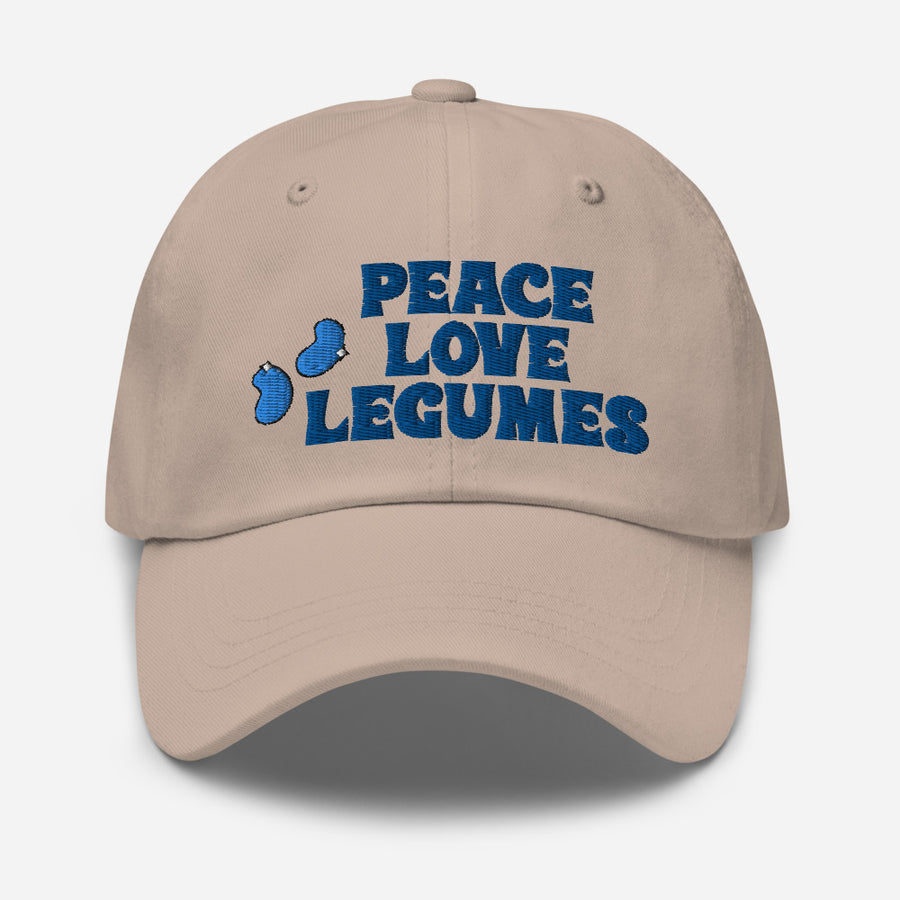 Peace, Love Legumes Hat - Light
